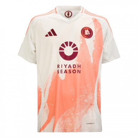 Jalkapallo Peliasut AS Roma Vieras Pelipaita 2024-25 Lyhythihainen